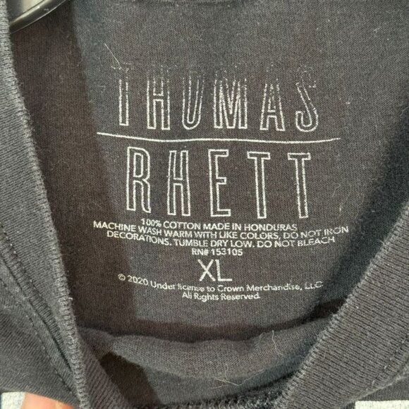 THOMAS RHETT Black Graphic Concert T-Shirt - Picture 5 of 7